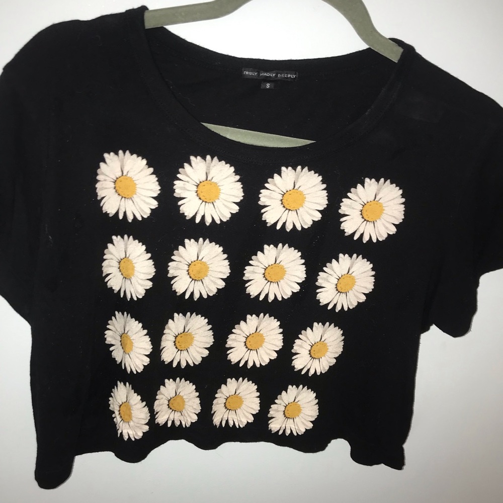 Sunflower crop top